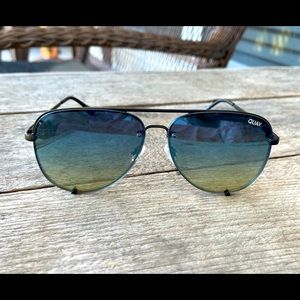 Quay High Key Rimless Sunglasses